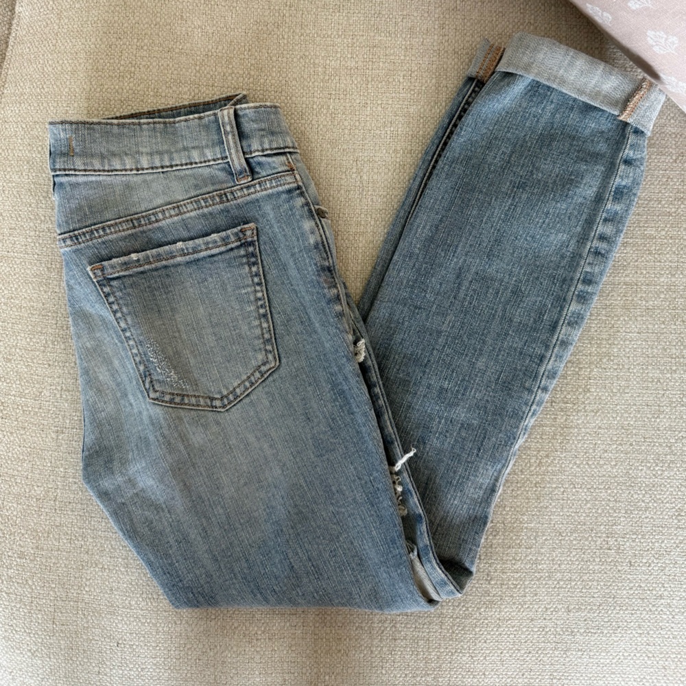 Eunina Blue Ankle & Cropped Jeans
